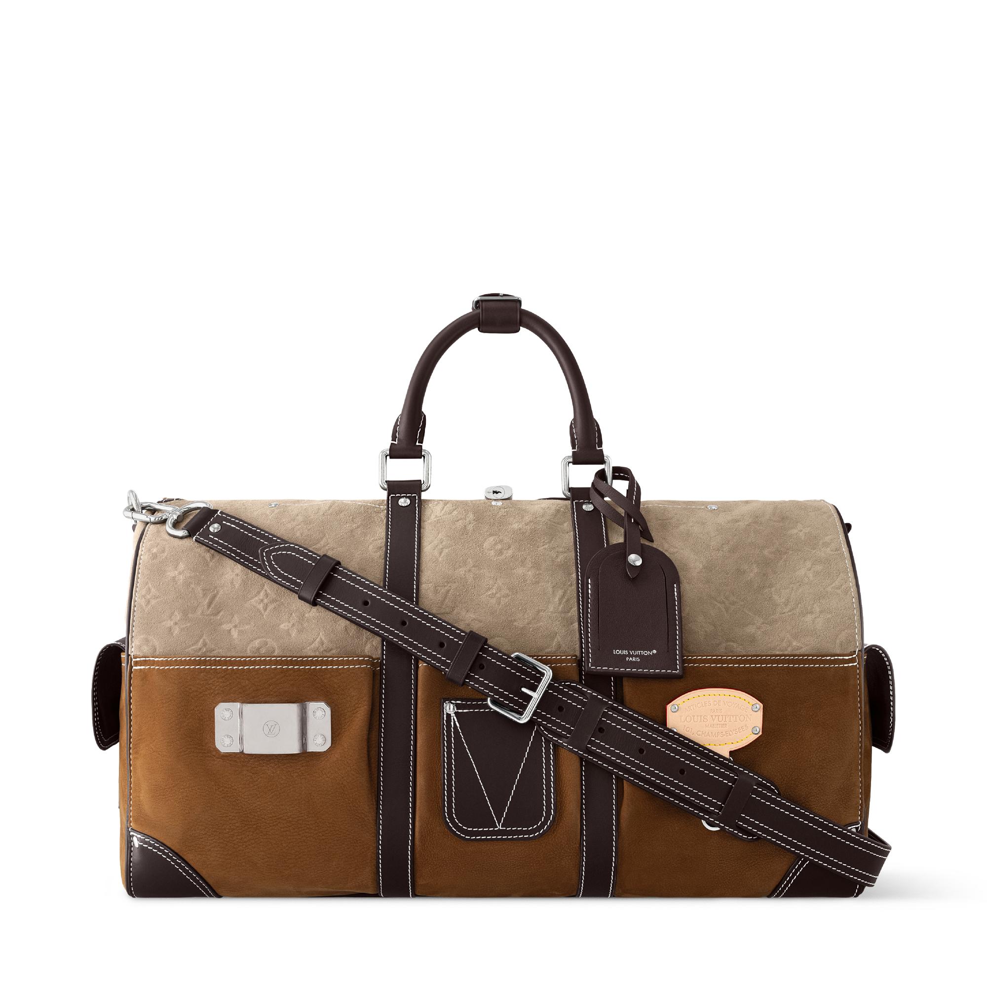 Sac Fourre-tout C.C. Felson – Toile Sergé, Cuir, Laiton – Fait USA